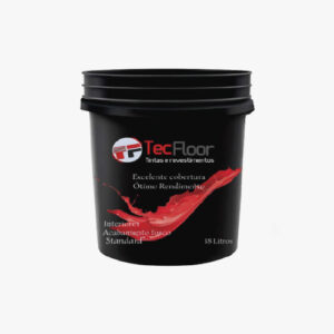 Tinta Acrílica TecFloor Branco fosco interior e exterior (18L).