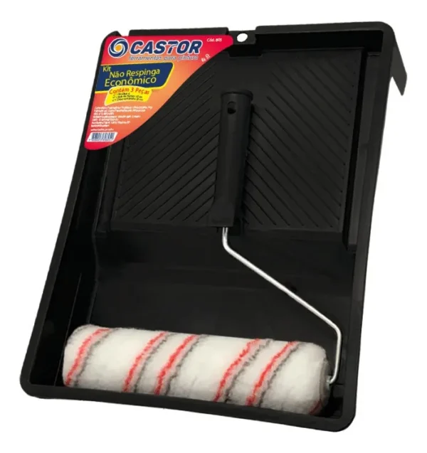 Kit Pintura Não Respinga Econômico 3 Peças - Castor