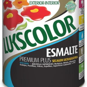 Tinta Esmalte Bri Lukscolor  Branco 900ml