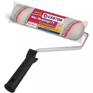 Rolo Para Pintura Não Respinga Econ 10mmx23cm C/cabo Castor