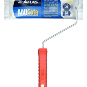 Rolo Antigota Pintura Tinta Latex Acrilica Atlas 15cm