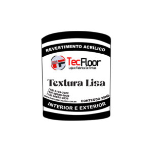 Textura Lisa TecFloor - 25kg | Revestimento Acrílico para Interior e Exterior